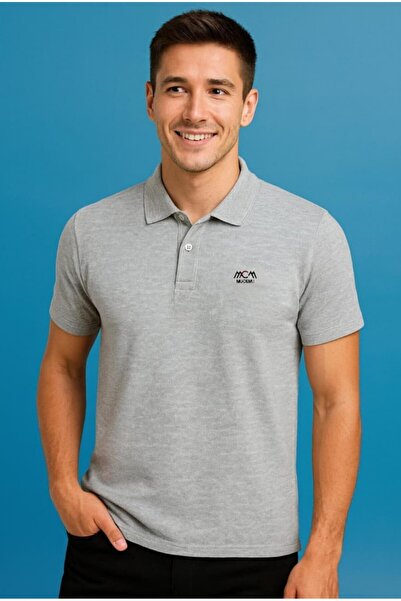 Mucemu تي شيرت موسيمو111 بياقة بولو للجنسين