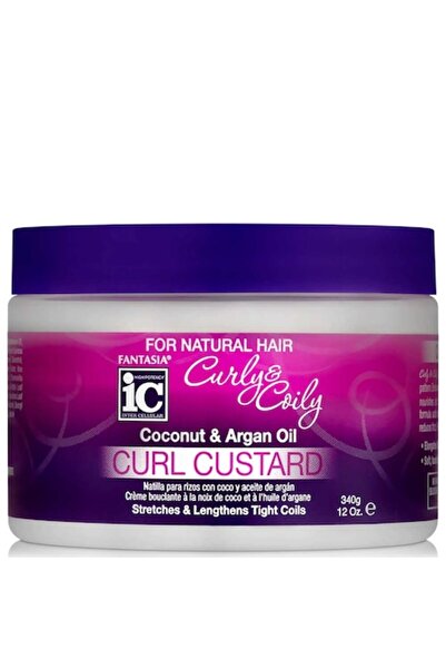 Fantasia IC Cremă pentru bucle cu ulei de cocos și argan Curly & Coily, 340g,