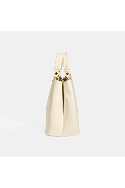 Desa Geantă de umăr bej pentru damă