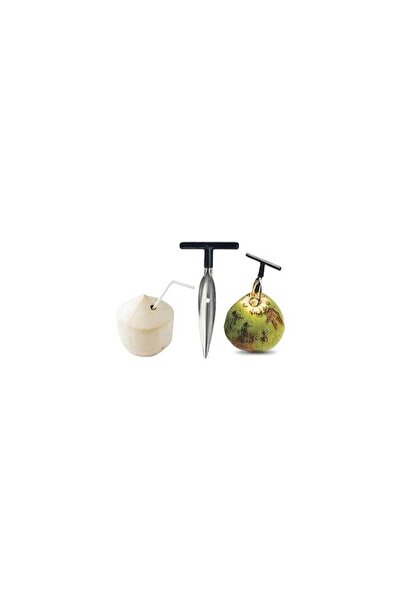 Mirfa Coconut Opener for Fresh Green Young Coconut Water and Peeled Thai Young White Coconuts