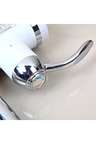 Alista Home Robinet electric cu încălzire instantanee a apei, afișaj LED pentru temperatură, montare orizontală pentru chiuvetă/vas de toaletă