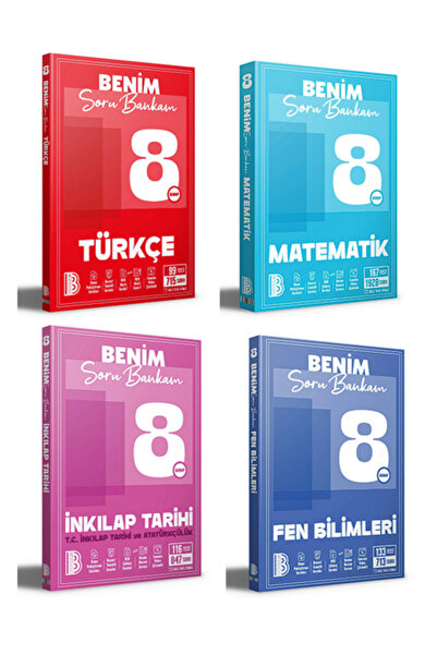 Benim Hocam Yayınları Benim Hocam 8. Sınıf Türkçe Matematik Fen İnkılap Soru ...