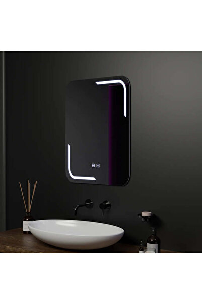 Alista Home Oglinda LED Rectangulara, 50 x 70 cm, Touch Ulrich, Sistem Dezaburire, Dimabila