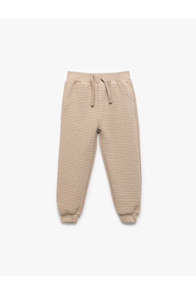 Koton Erkek Bebek Eşofman Alt 6Wmb40016Tk BEJ