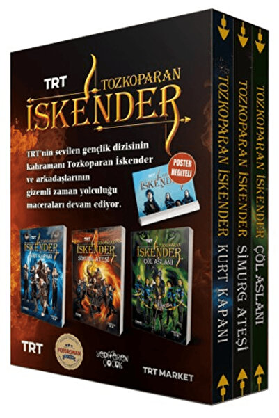Yediveren Çocuk Tozkoparan İskender (3 Kitap) kitabı güncel Yiğit Recep Efe Ç...
