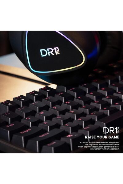 DR1TECH Xnotech Reven PRO Professional Gaming Mechanical Keyboard RGB - 87 Keys