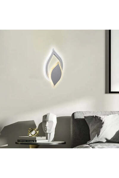 Alista Home Aplica LED Nina, 10 W, Cold/Warm/Neutral Light, White