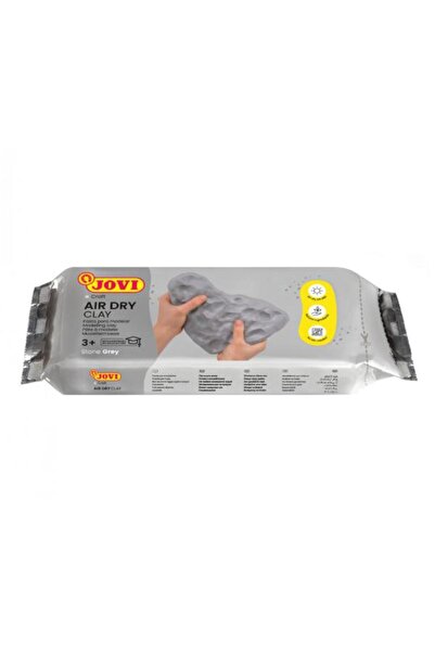 Jovi طين صلب بالهواء 1000 جرام رمادي