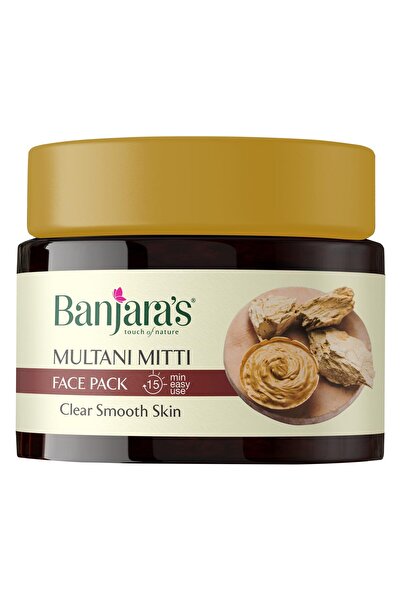 Banjara's قناع الوجه ملتاني ميتي تاتش أوف نيتشر - بشرة ناعمة ونقية - 100 جرام