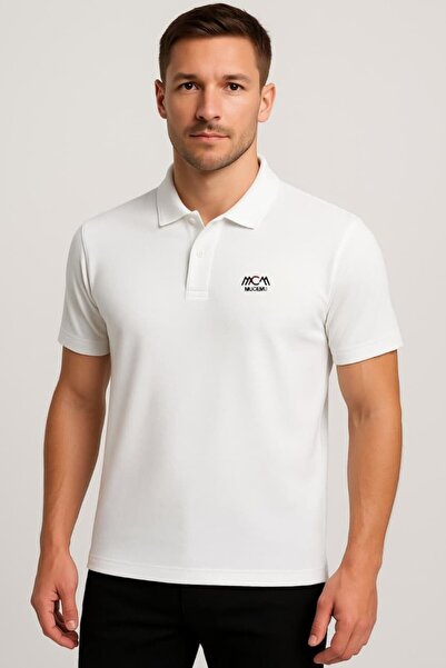 Mucemu تي شيرت موسيمو111 بياقة بولو للجنسين