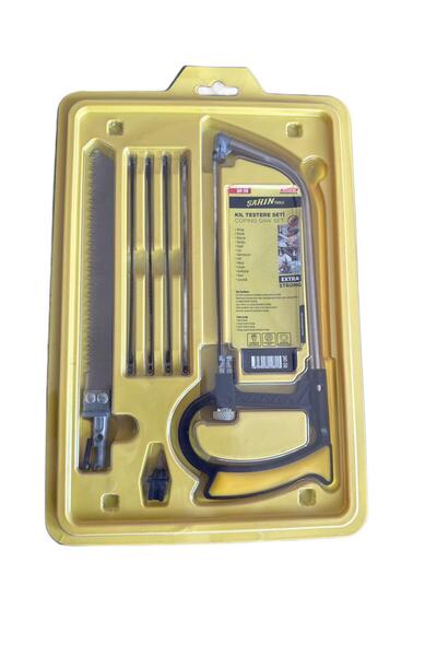 ŞAHİN TOOLS Kıl Testere Seti – Ahşap, Plastik ve Metal Kesim İçin