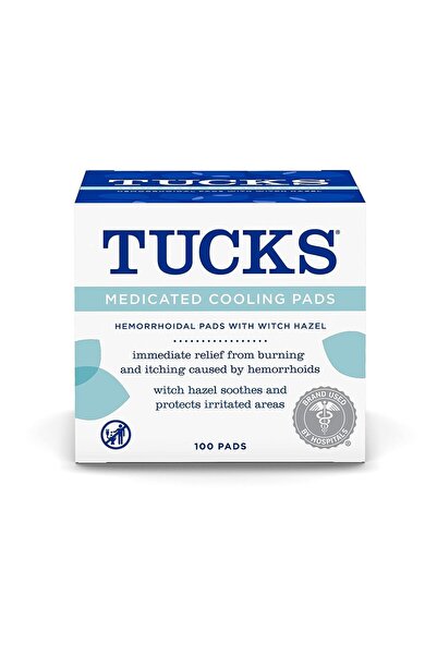 Tucks Medicated Cooling Pads, 100 Count