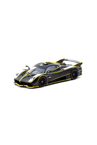 TOYFEST Tarmac Works 1/64 Pagani Huayra R Matt Black / Silver