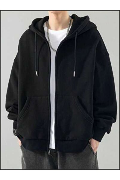 estilowear سترة يونيسكس بسحاب وثلاثة خطوط