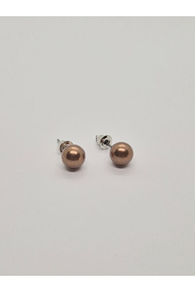 Set 8 mm Renkli İnci Küpeler ( Çap: 8 mm )