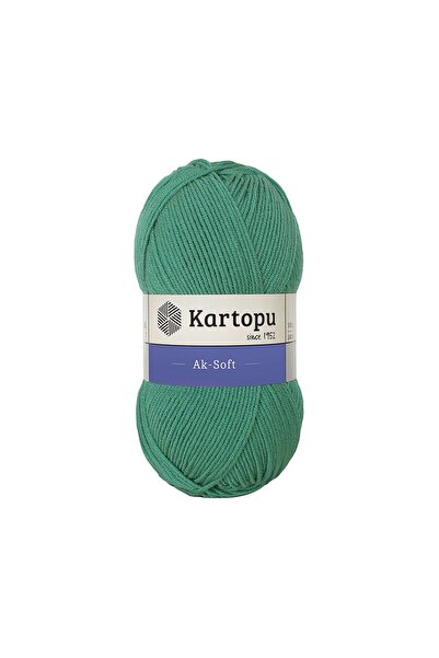 Kartopu 5 قطع من خيوط الحياكة Aksoft K472 باللون الأخضر النابض بالحياة