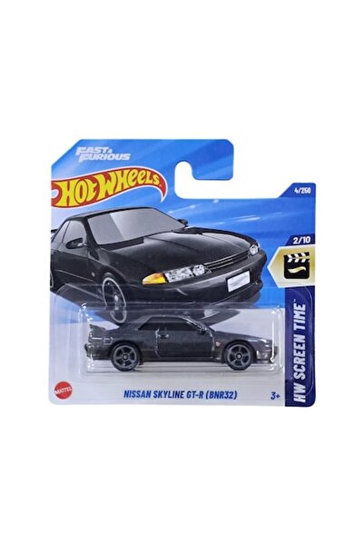 HOT WHEELS Nissan Skyline GT-R (BNR32), Negru, Scara 1:64