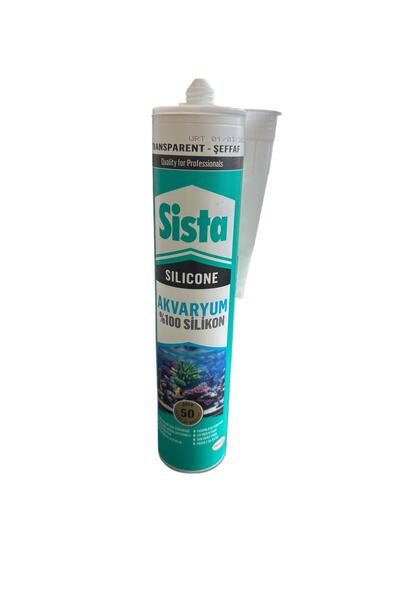 Sista Şeffaf Akvaryum Silikonu 340 GR – Suya Dayanıklı, Yüksek