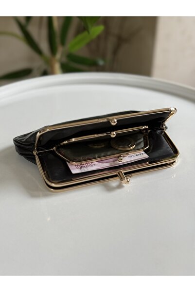 Bagnest Clip-On Soft Genuine Leather Women's Wallet