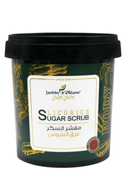 Jardin Oleane مقشر السكر برائحة عرق السوس من جاردن أوليان - 600 غرام
