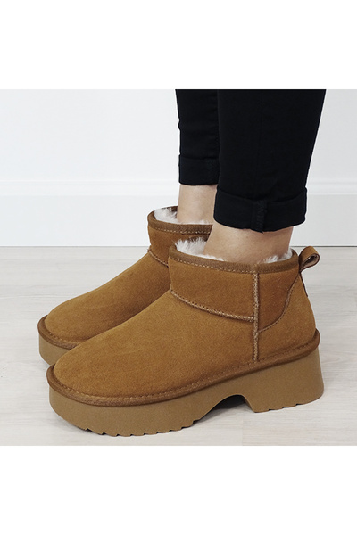 SOFILINE Camel boots made of leather B-W5878 114