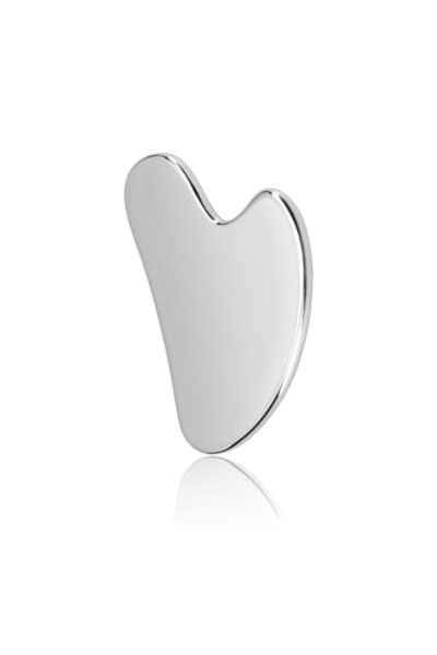 Bella Piatra Gua Sha Bell™ metallic for facial rejuvenation and reflexology/massage