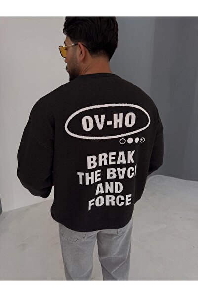 Baycombine35 Snoze Oversize Printed Sweater