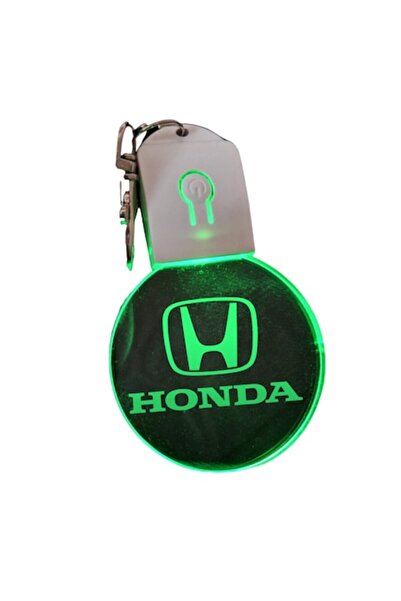 T&M Personalizare Breloc cu LED - mașină Honda, rotund, multicolor