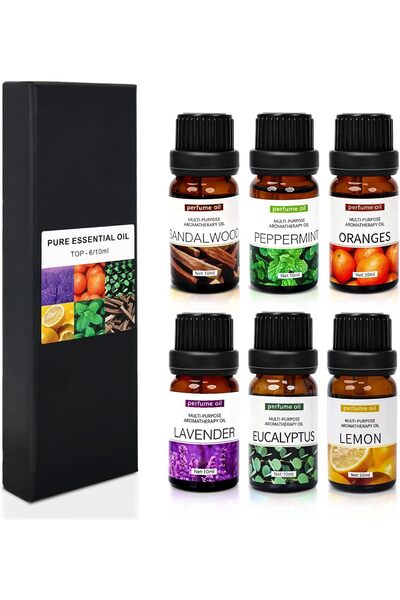 Generic SKY-TOUCH Essential Oils Set, 6 x 10mL