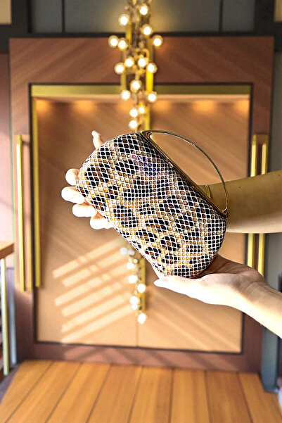 HFKY Γυναικεία τσάντα βραδινού φορέματος. Τσάντα συμπλέκτης.