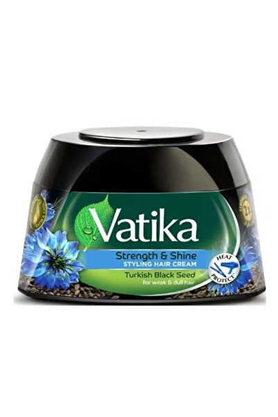 Vatika كريم تصفيف الشعر الطبيعي القوي واللامع 210 مل