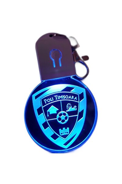 T&M Personalizare Breloc acrilic LED Poli Timișoara Multicolor