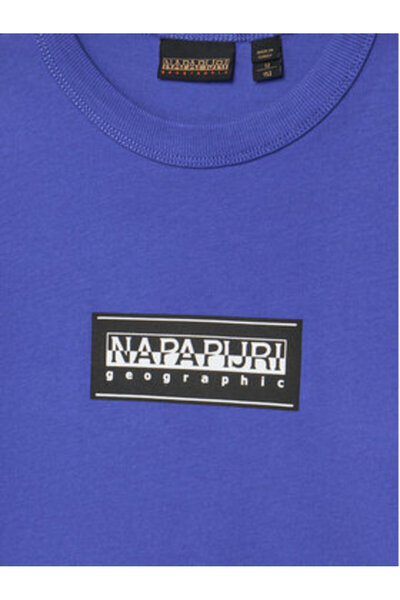 Napapijri Μπλούζα για αγόρια μπλε NAPAPIJRI-NP0A4HYLB3B1 K S-CHAMOIS SS ΡΟΥΑΪ...