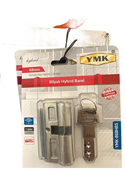 Yuma Kilit 68 mm Çelik Kapı Kilidi 3 Anahtarlı – Bilyalı Barel Sistem Kapı Göbeği