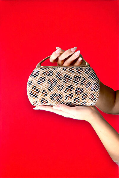 HFKY Γυναικεία τσάντα βραδινού φορέματος. Τσάντα συμπλέκτης.