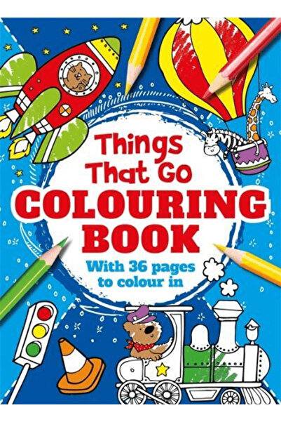 Igloo Books Things That Go Colouring Book / Kolektif / / 9781800229679