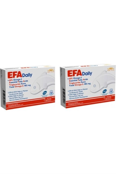 New Life Efa Daily 30 Capsules 2 Pieces
