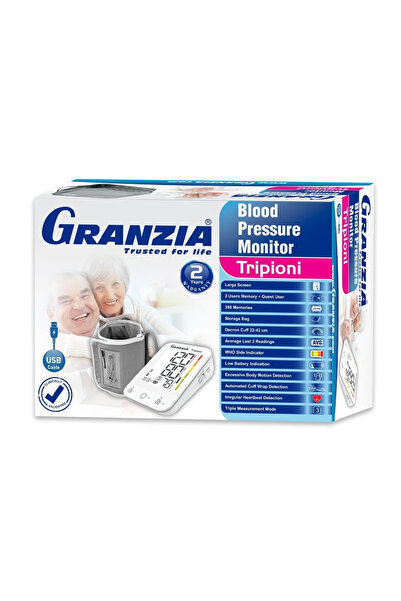 Granzia جرانزيا تربيونى جهاز قياس الضغط من الذراع موديل TMP-2083