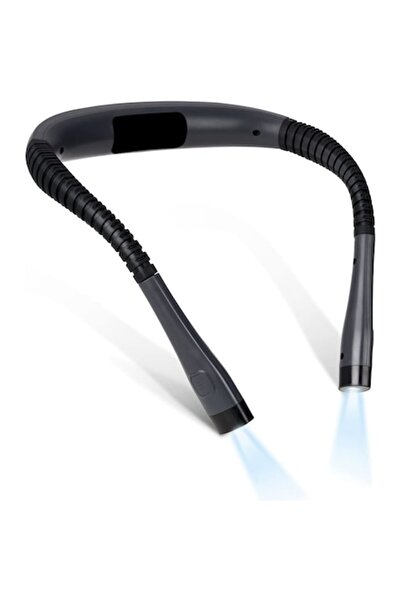 OEM Neck Reading Light, Flexible, Multifunctional, 3 LED Color Temperatures & 3 Brightness Levels, Gray