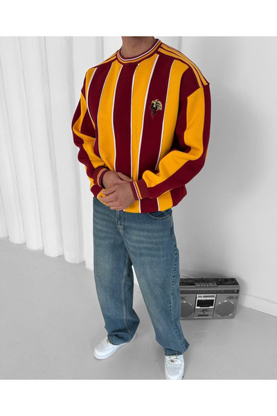 Butik Ross Three-Ply Thick Fleece Fan Sweater