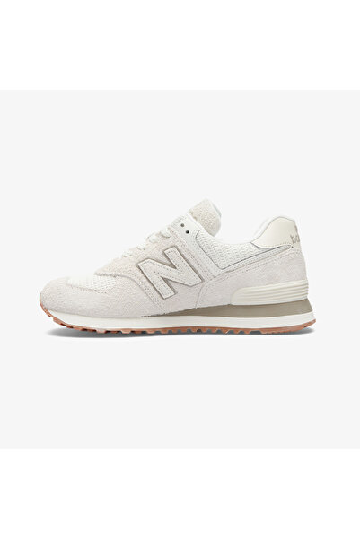 New Balance 574 Lifestyle Kadın Krem Rengi Spor Ayakkabı