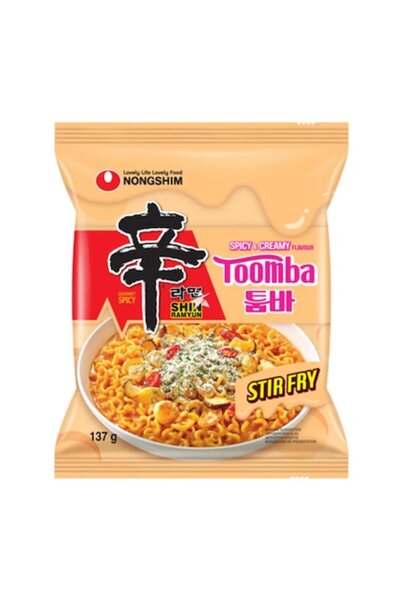 nongshim Supă instant picantă de pui Shin Ramyun cremoasă 137g