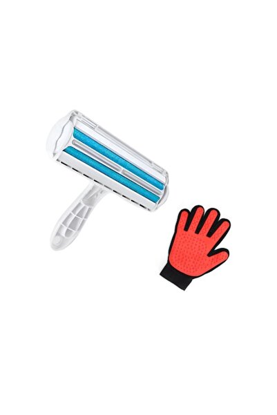 NEO Set Format din Perie cu Rola si Manusa Periat Animale Neo™ Pet