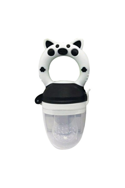 MİLABABY Πιπίλα με θήκη για φρούτα και λαχανικά, MilaBaby, Πλαστική, Μαύρο, L