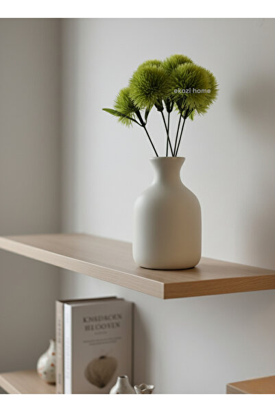 Dekosimge Yapay Karahindiba Çiçeği 5'li 28 cm Yeşil