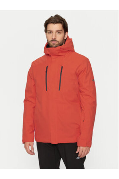 4F Ανδρικό μπουφάν σκι 4FWAW24TTJAM575 Κόκκινο