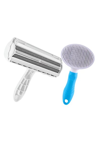 NEO Set Format din Perie cu buton auto-curatare pentru animale Neo™ Pet-Pet®