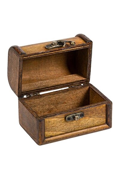 Wonderland Decorative Box, Wood, Mini Chest, 11x7x8 cm