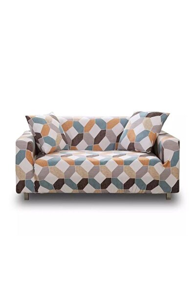 ElastiX shop Husa canapea 2 locuri Spandex Mosaic