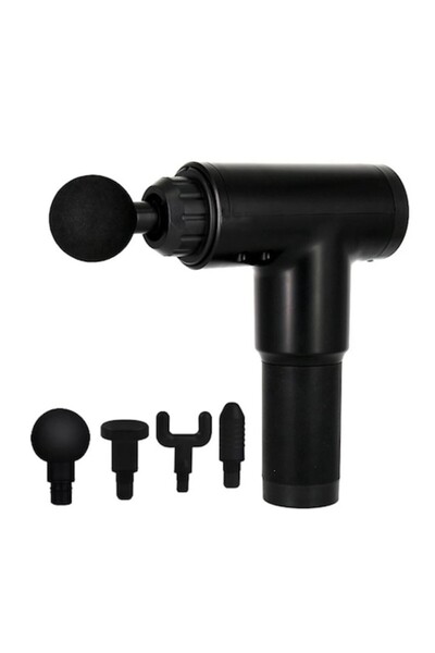 Bella Massage device, Bell™ MassageGun, 4 Heads, Black